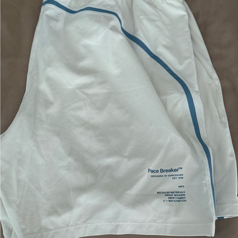 Lululemon Athletica Cream Shorts